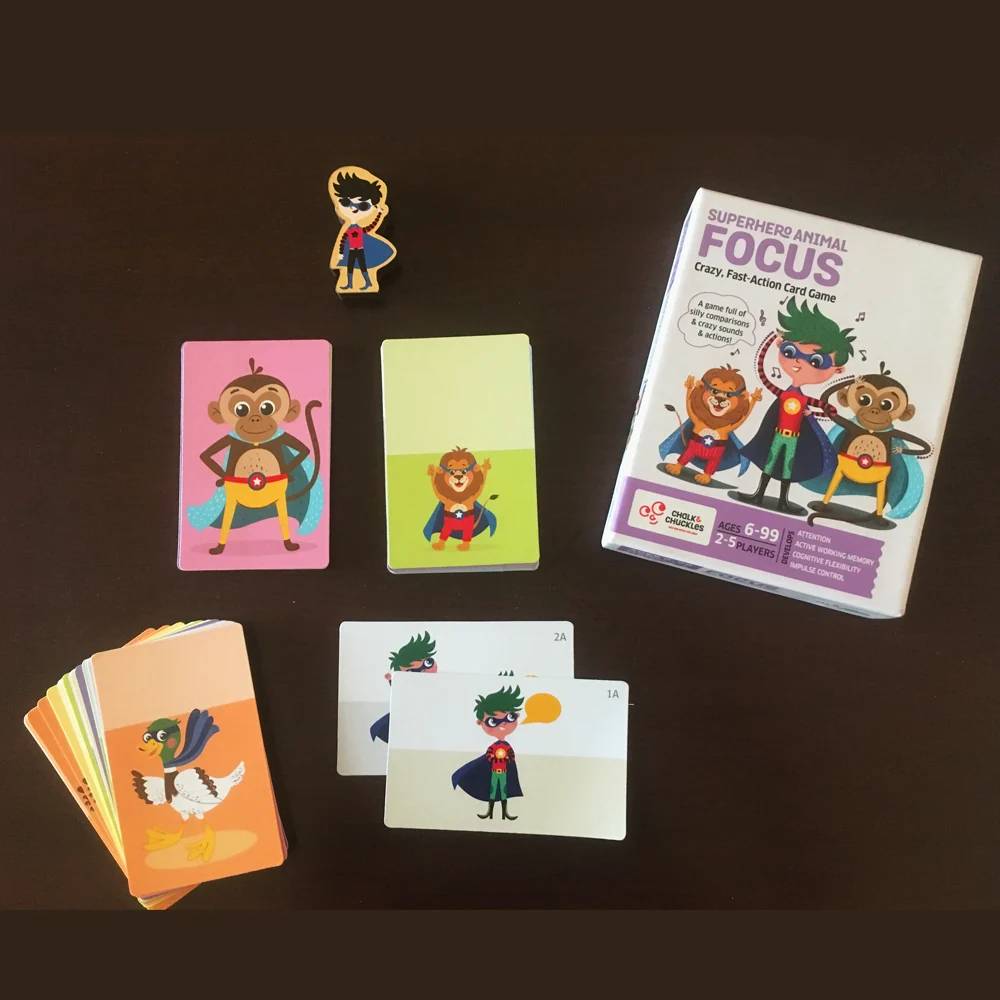 Chalk And Chuckles - Superhero Animal Focus - Crazy Fast-actio