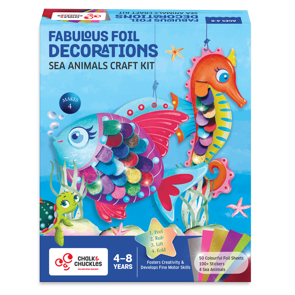 Chalk and Chuckles - Foil Decorations Sea Animals