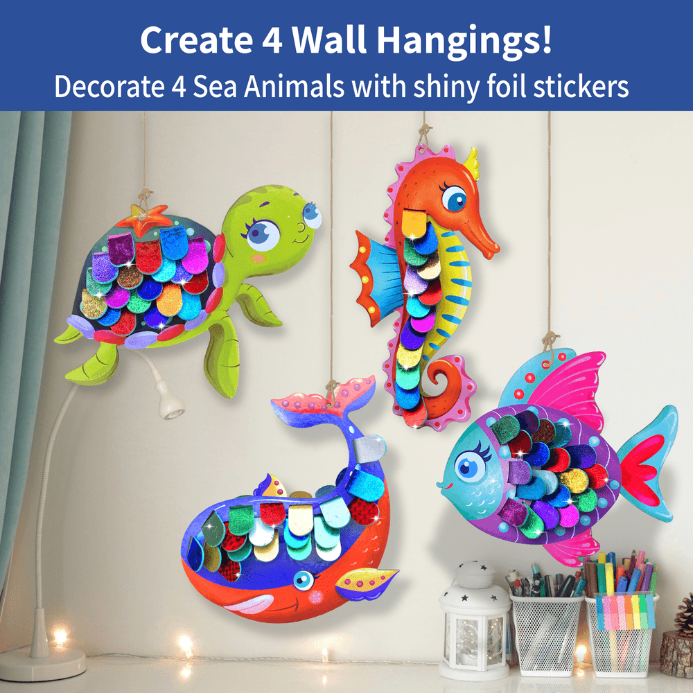 Chalk and Chuckles - Foil Decorations Sea Animals