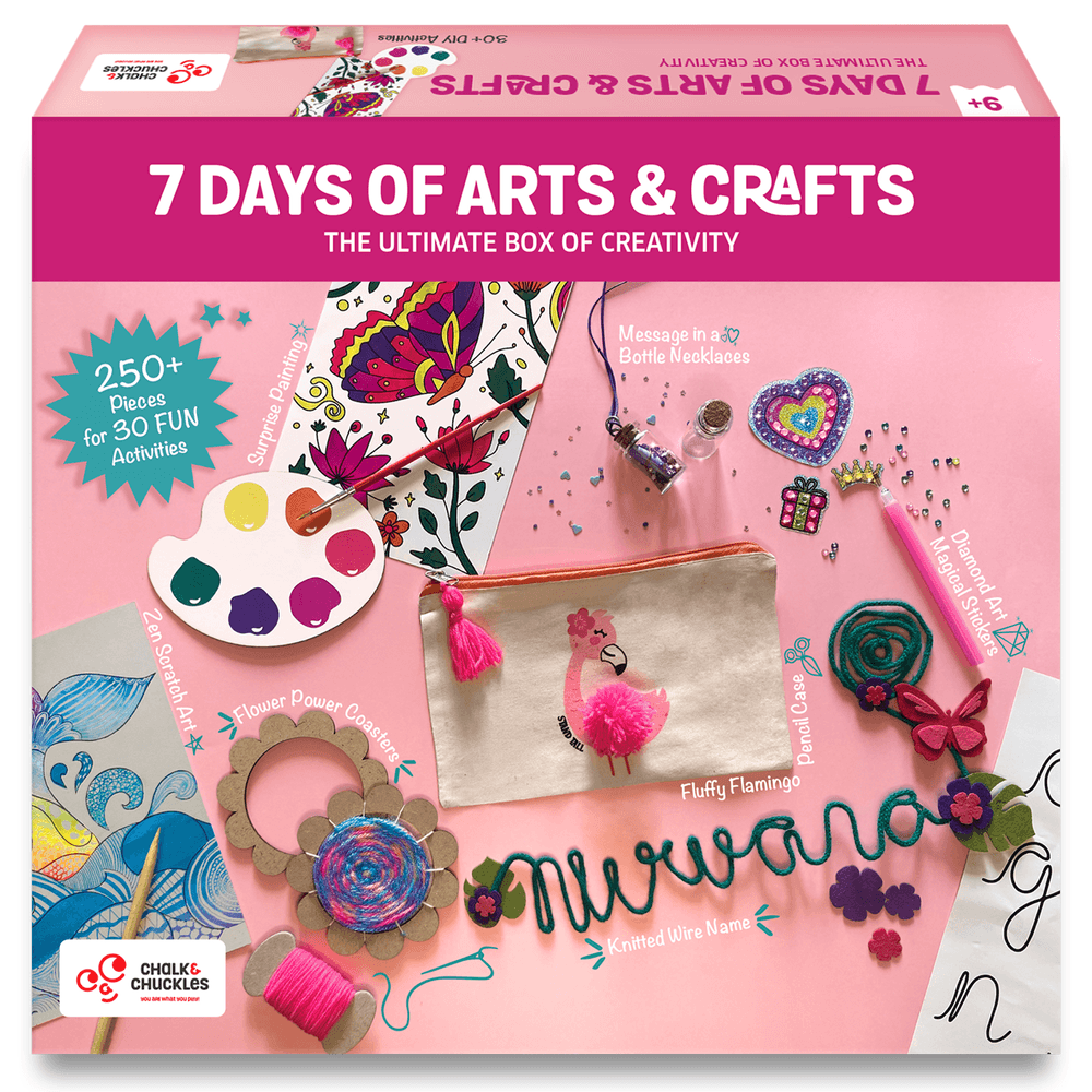 Chalk and Chuckles - 7 Days Of Arts And Crafts