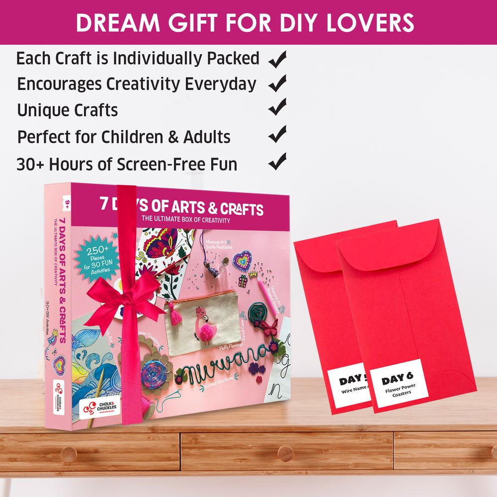Chalk and Chuckles - 7 Days Of Arts And Crafts
