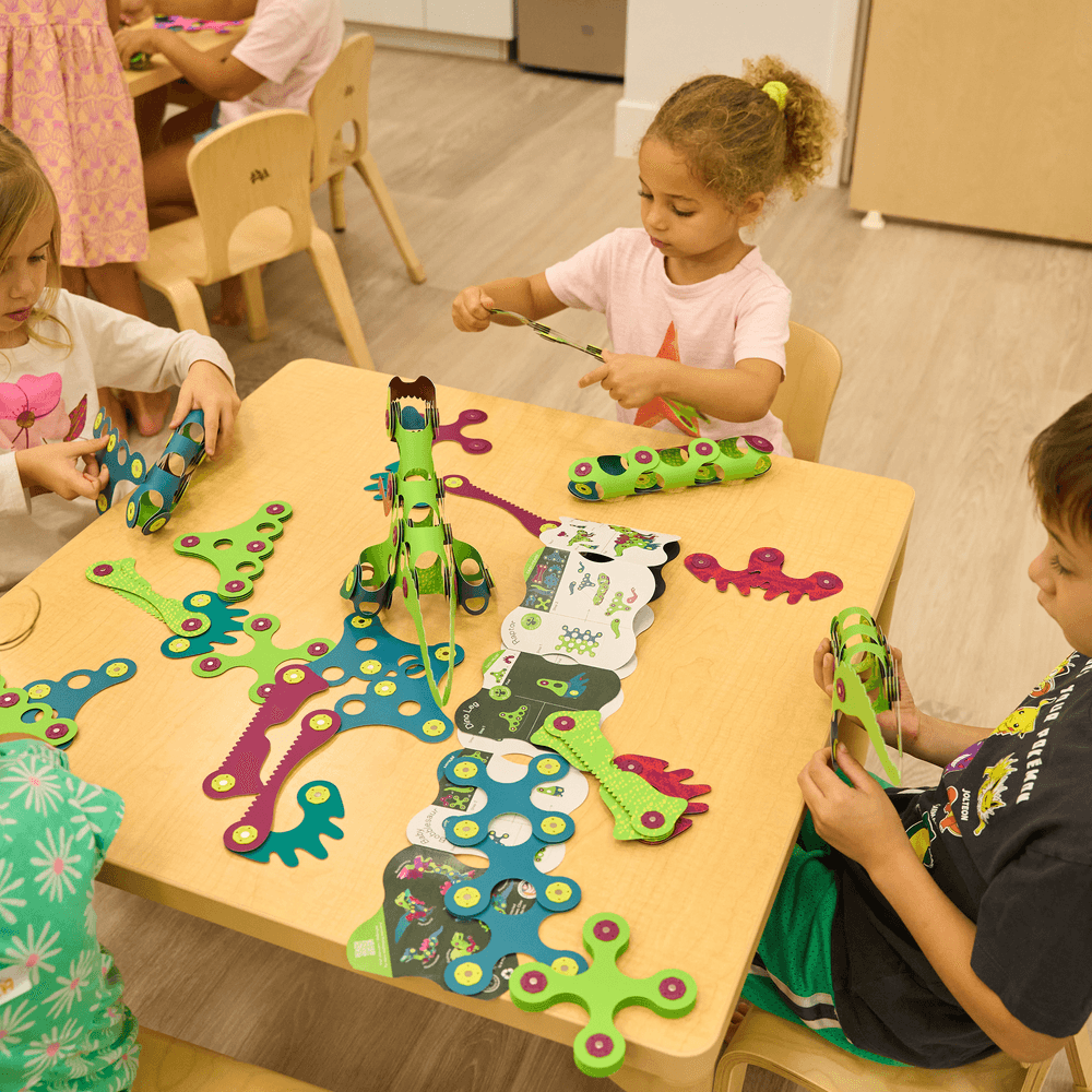 Clixo - Expedition Magnetic Building Toy Set - Dino Discovery - 22 Pcs