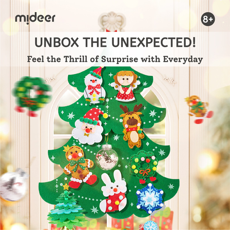 Mideer DIY Christmas Advent Calendar Set