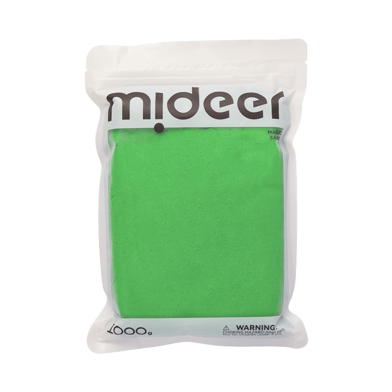 Mideer - Magic Sand - Green - 1 Kg