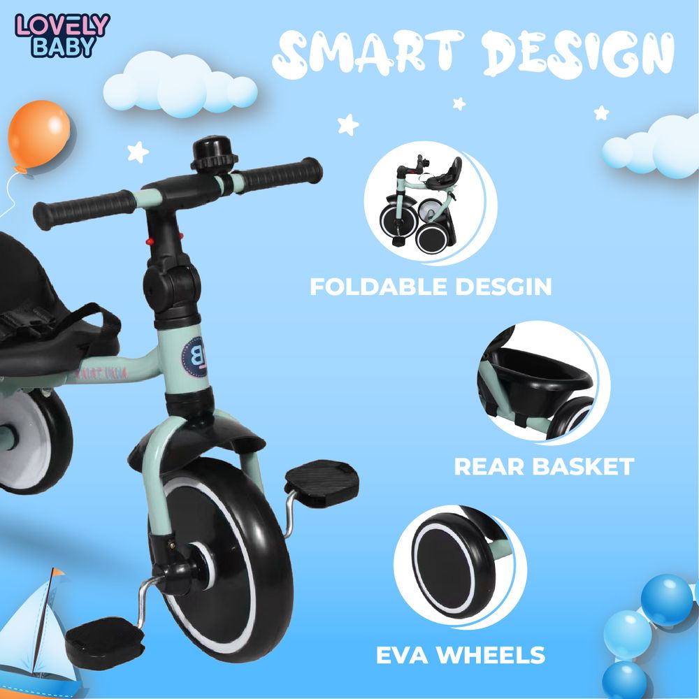 Lovely Baby - Foldable Toddler Tricycle
