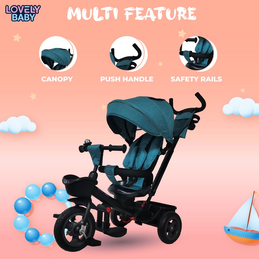 Lovely Baby - Royal Kids Tricycle With Seat & Canopy