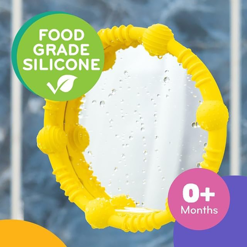 Mobi - Lookee Sensory Bath Mirror - Yelow