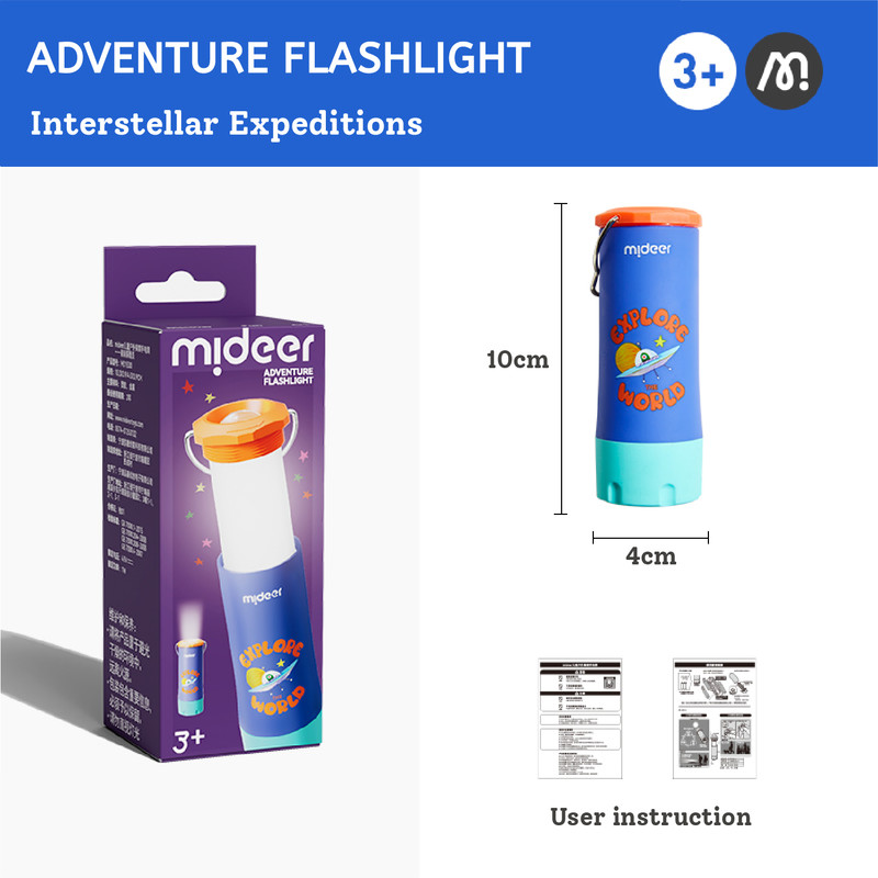 Mideer - Adventure Flashlight - Interstellar Expeditions