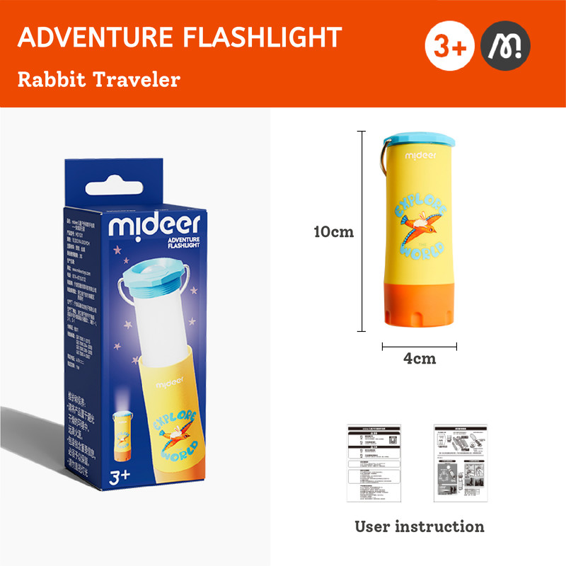 Mideer - Adventure Flashlight - Rabbit Traveler