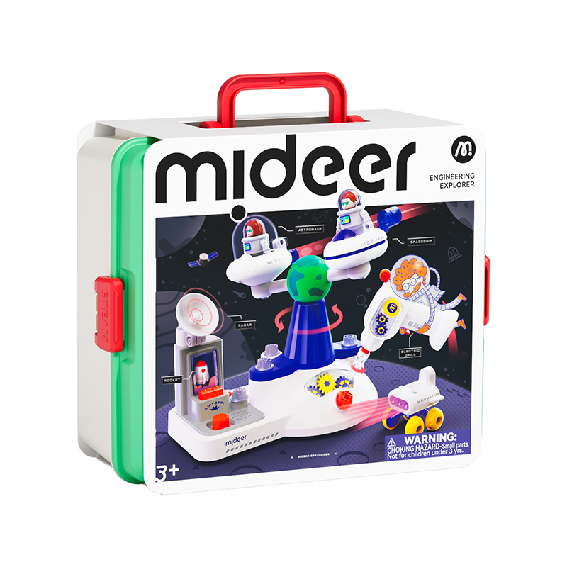Mideer - Space Base Engineering Explore - 49 Pc Set
