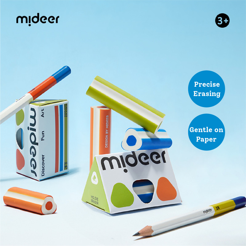 Mideer - Holdie Erasers - Pack of 3