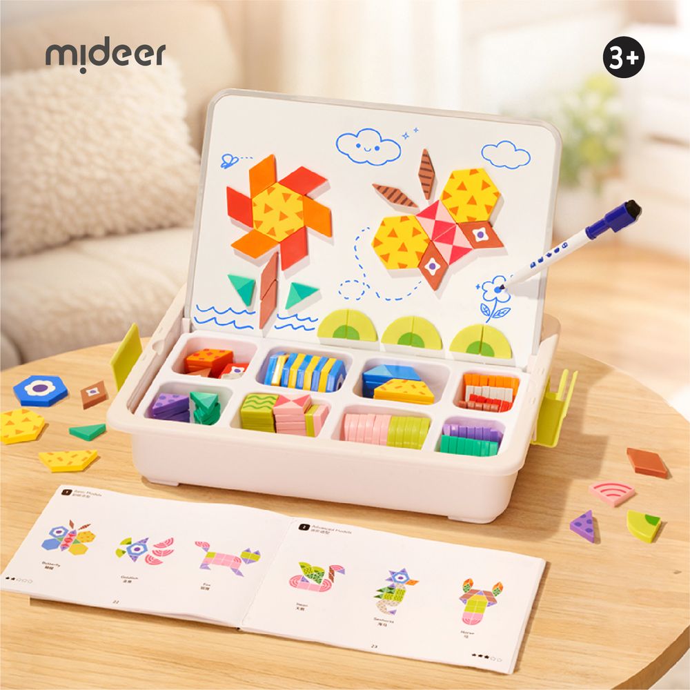 Mideer - Magnetic Blocks - 116 Pc Set