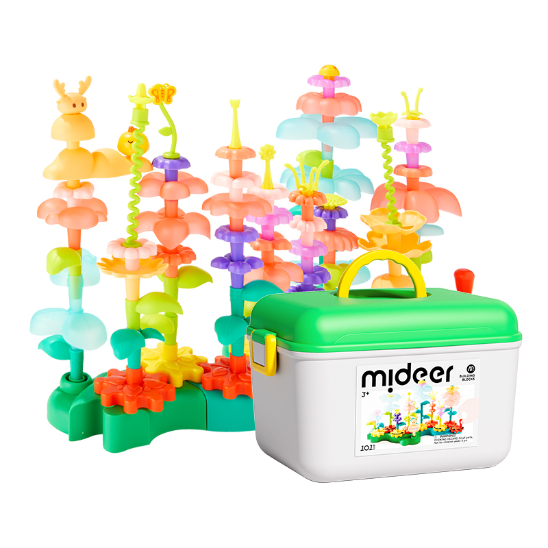 Mideer - Flower Building Blocks - 101 Pcs