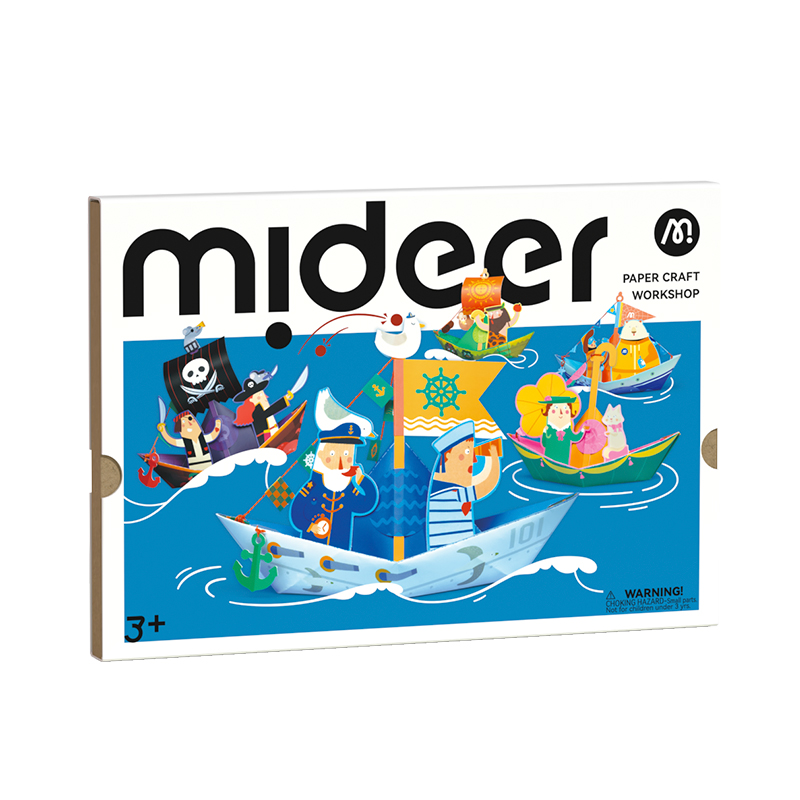 Mideer - Paper Craft DIY Kit - Nautical Explorer