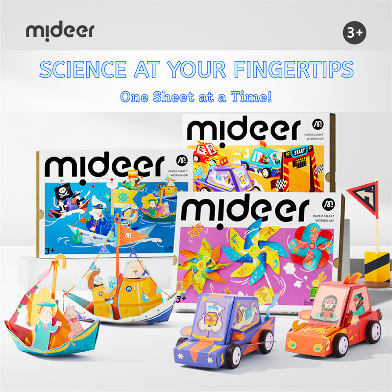 Mideer - Paper Craft DIY Kit - Nautical Explorer