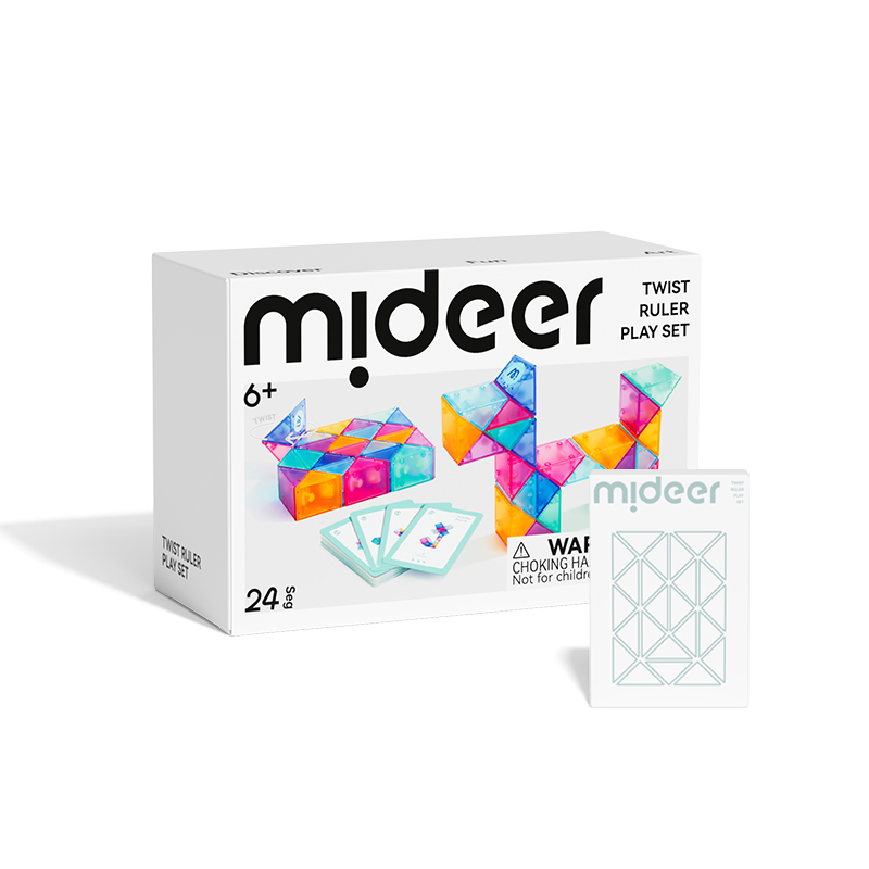 Mideer - Twist Ruler Play Set - 24 Pc Set