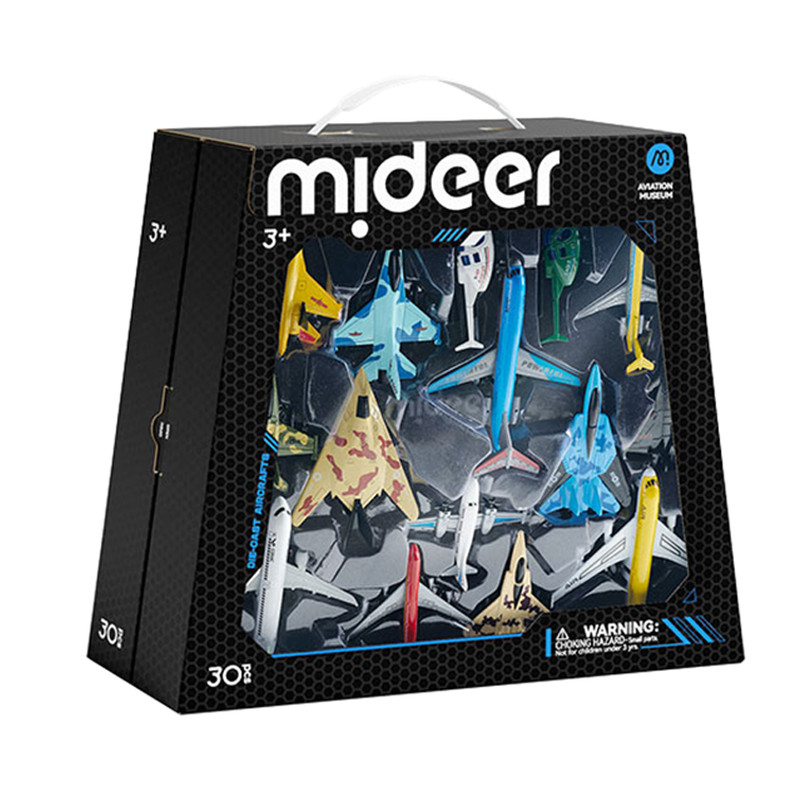 Mideer - Aviation Set - 30 Die-cast Aircrafts