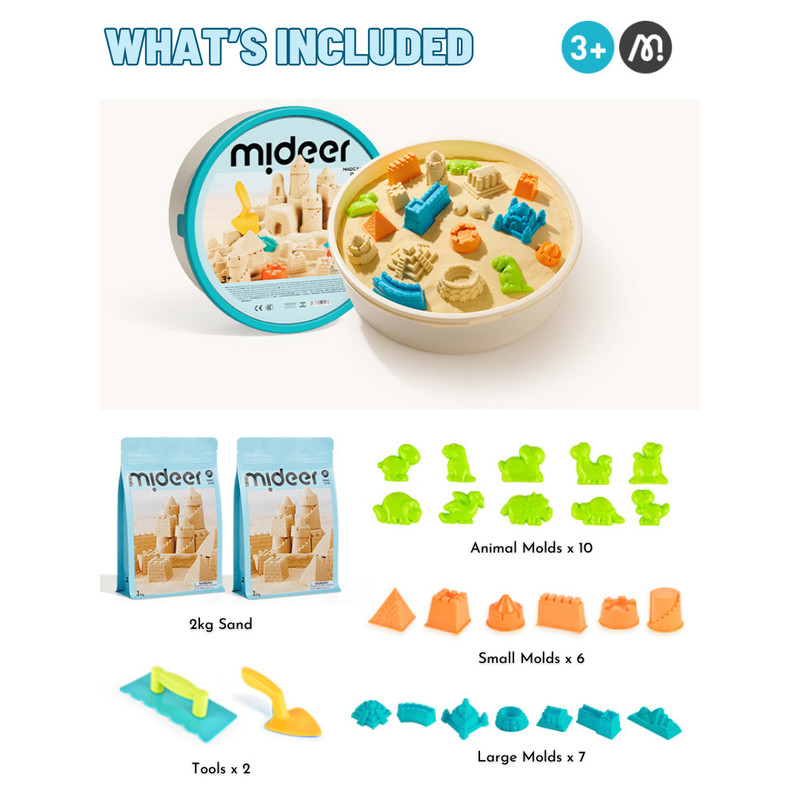 Mideer Magical Sand Play Set