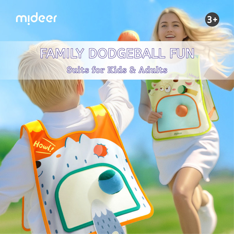 Mideer - Kids' Crazy Dodgeball Set - Little Wolf