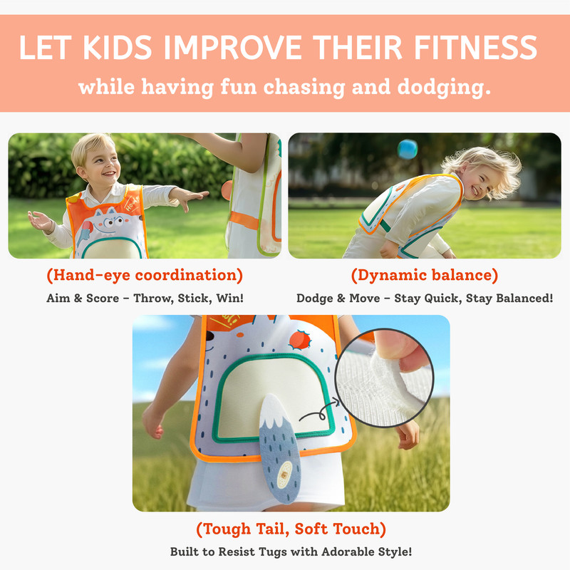 Mideer - Kids' Crazy Dodgeball Set - Little Wolf