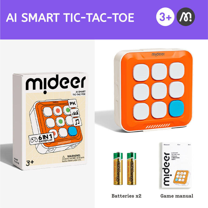 Mideer - Ai Smart Tic-tac-toe For Kids