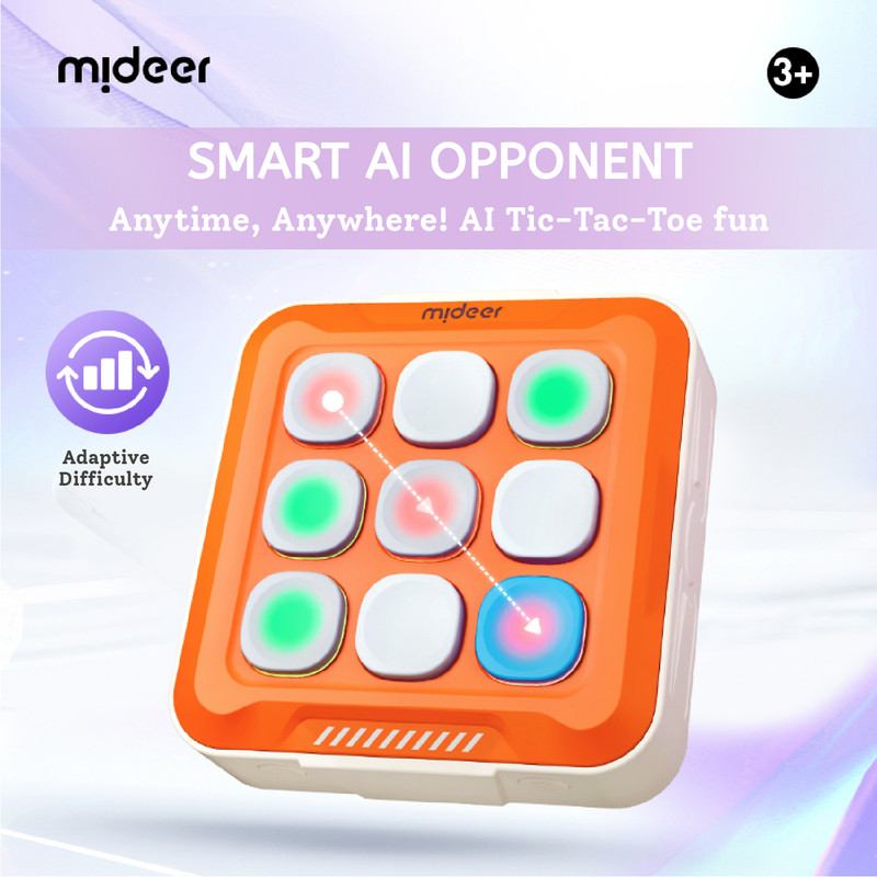 Mideer - Ai Smart Tic-tac-toe For Kids