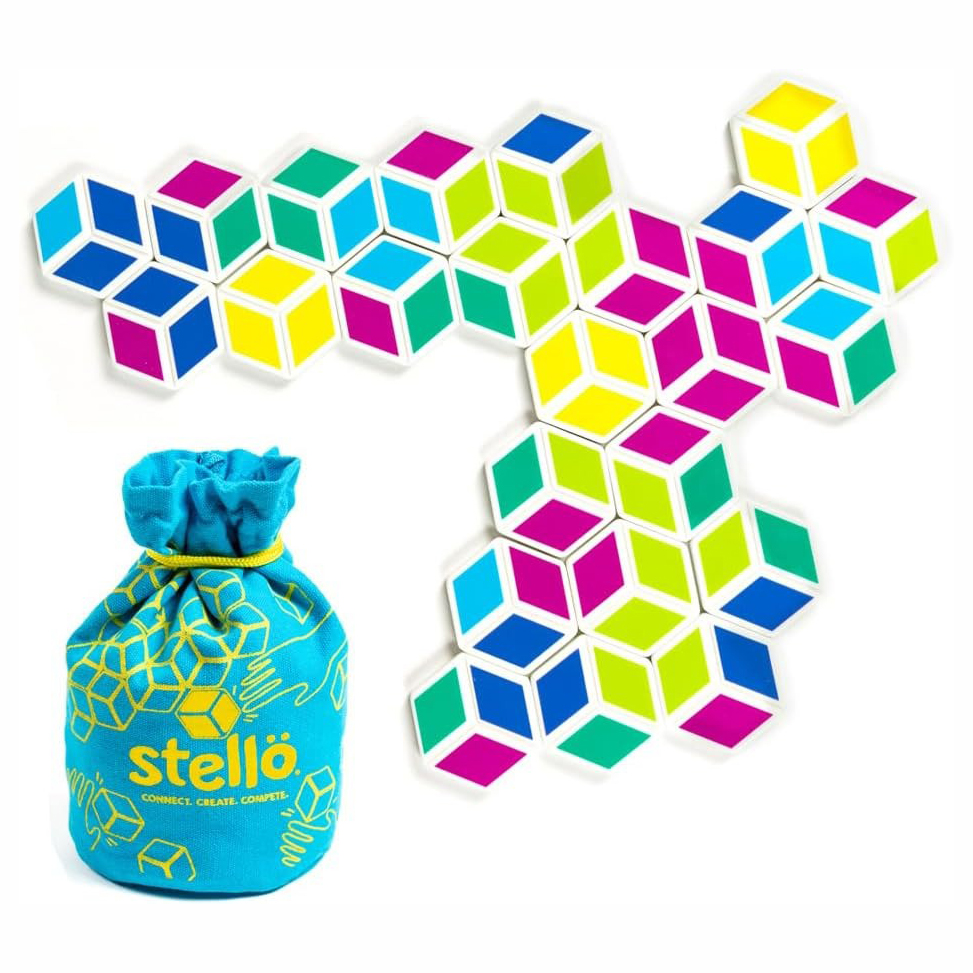 Mobi - Stello Hexagon Color Matching Game - 48 Tiles