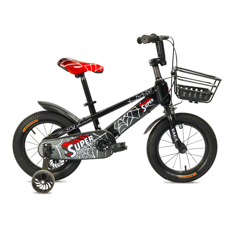 Vaux - Super Kids Bike - Black - 12-Inch