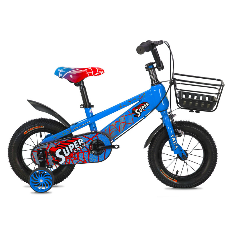 Vaux - Super Kids Bicycle - Blue - 14-Inch