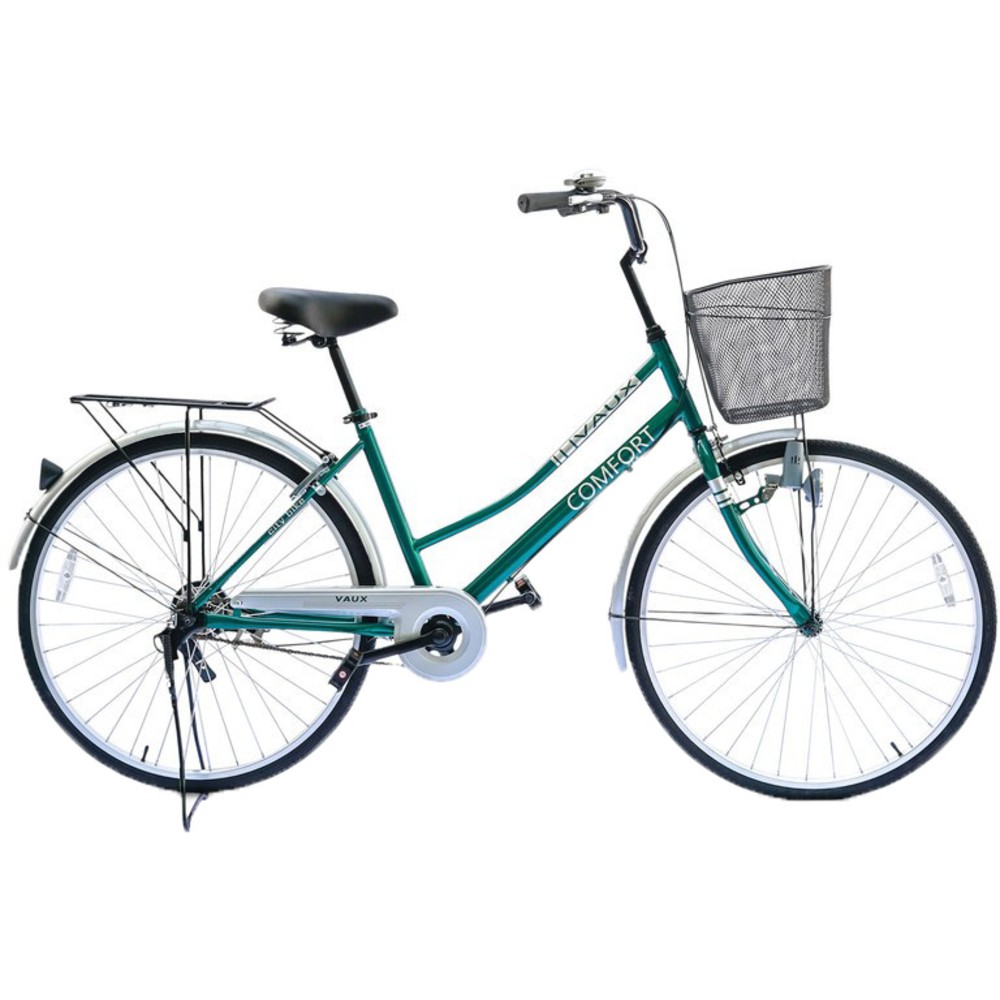 Vaux - Comfort City Bicycle - Green - 26-Inch