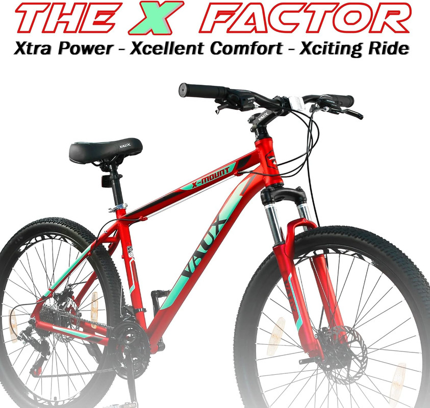 Vaux - X-Mount Mountain Bike - Red - 27.5-Inch