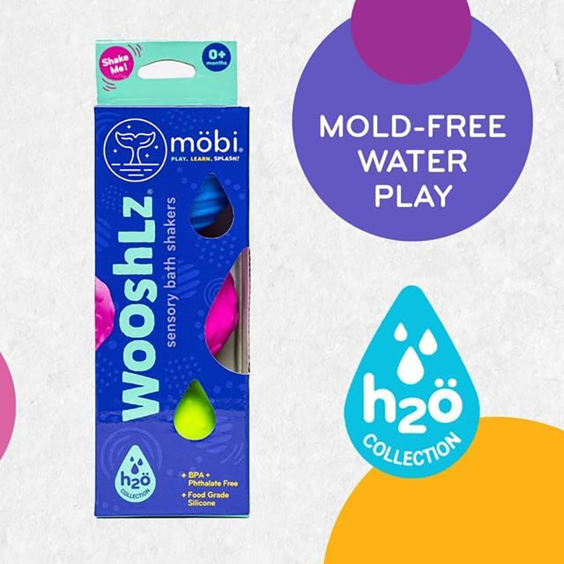 Mobi - Wooshlz Sensory Bath Shakers - Multicolor