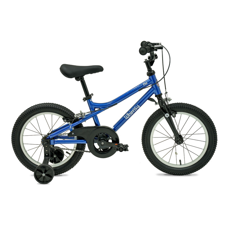 Whimsy Wheels - Pro Aluminum Kids Bicycle - 16 Inch - Blue