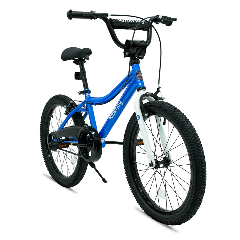 Whimsy Wheels - Classic Kids Bicycle - 20 Inch - Blue