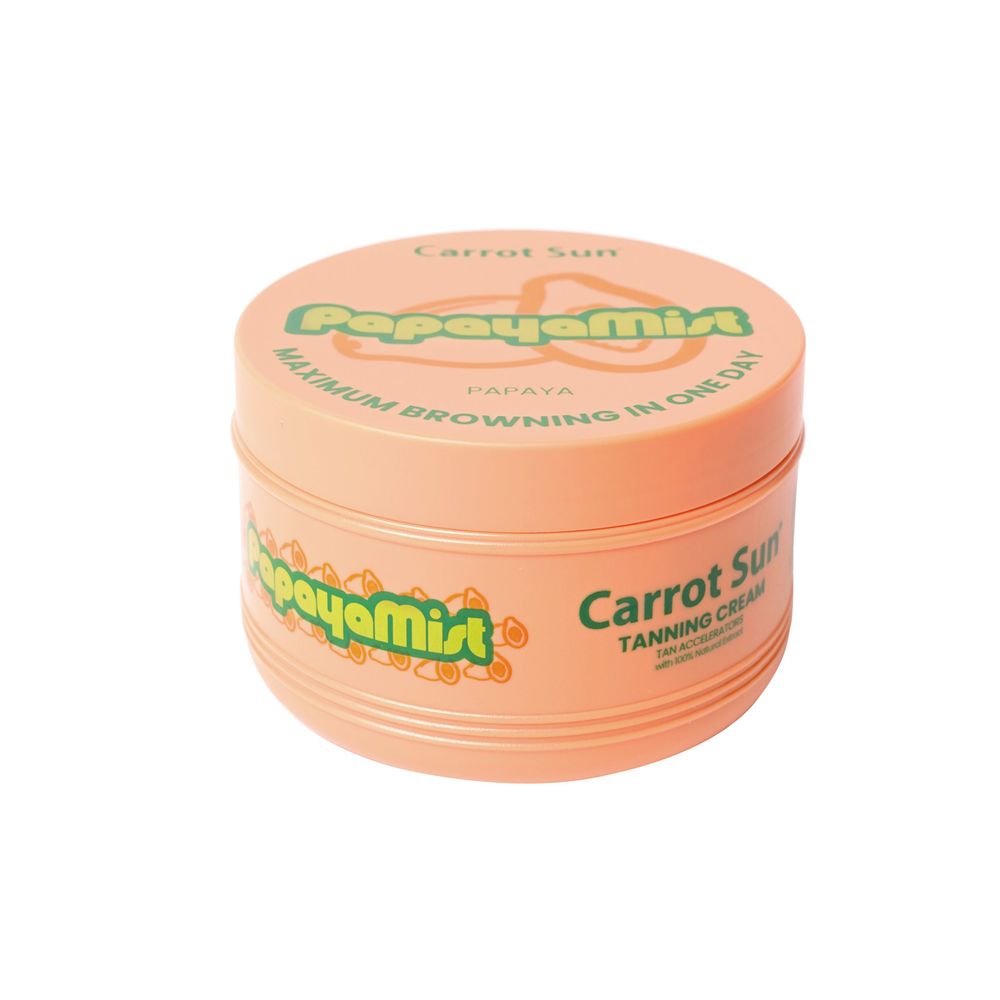 Carrot Sun - Papaya Mist Tanning Cream - 350 ml