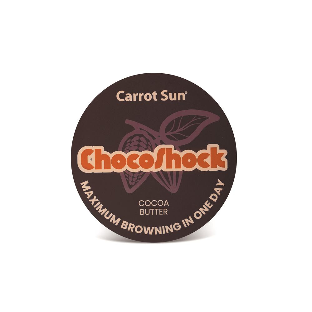 Carrot Sun - Chocoshock Coco Butter Tanning Cream - 350 ml