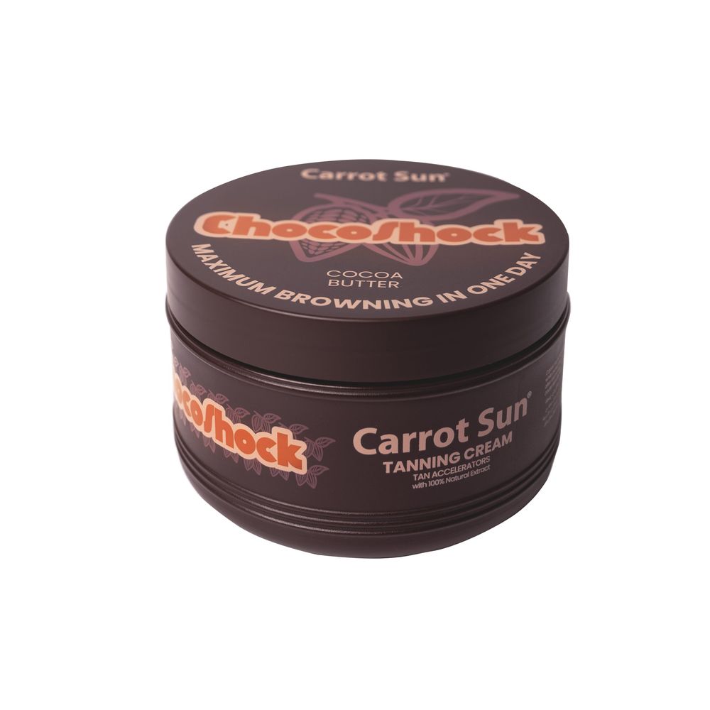 Carrot Sun - Chocoshock Coco Butter Tanning Cream - 350 ml