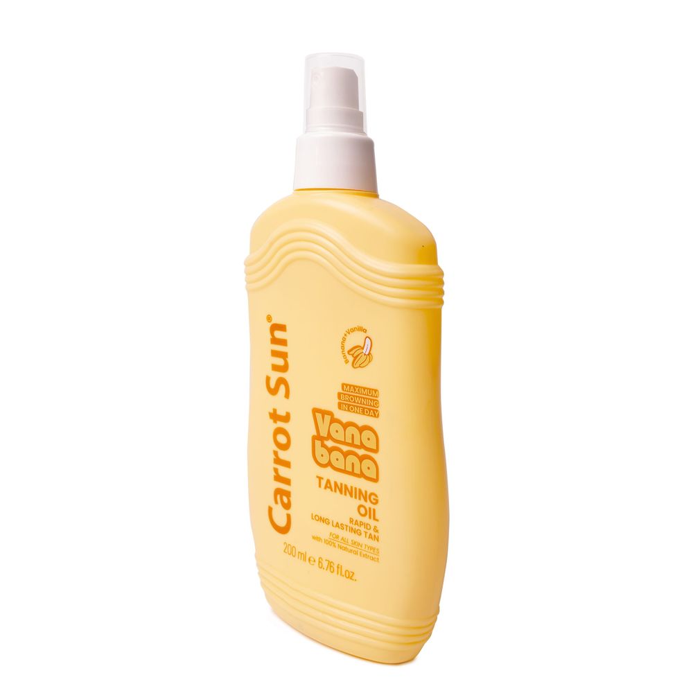Carrot Sun - Vanabana Tanning Oil - 200 ml