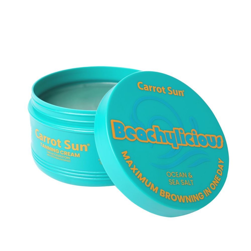 Carrot Sun - Beachylicious Ocean & Sea Salt Tanning Cream - 350 ml