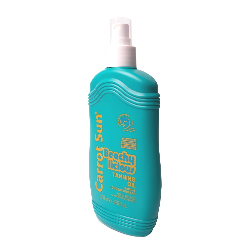 Carrot Sun - Beachy Licious Tanning Oil - 200 ml
