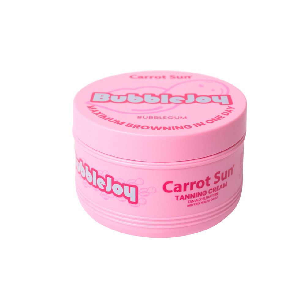 Carrot Sun - Bubble Joy Bubblegum Tanning Cream - 350 ml