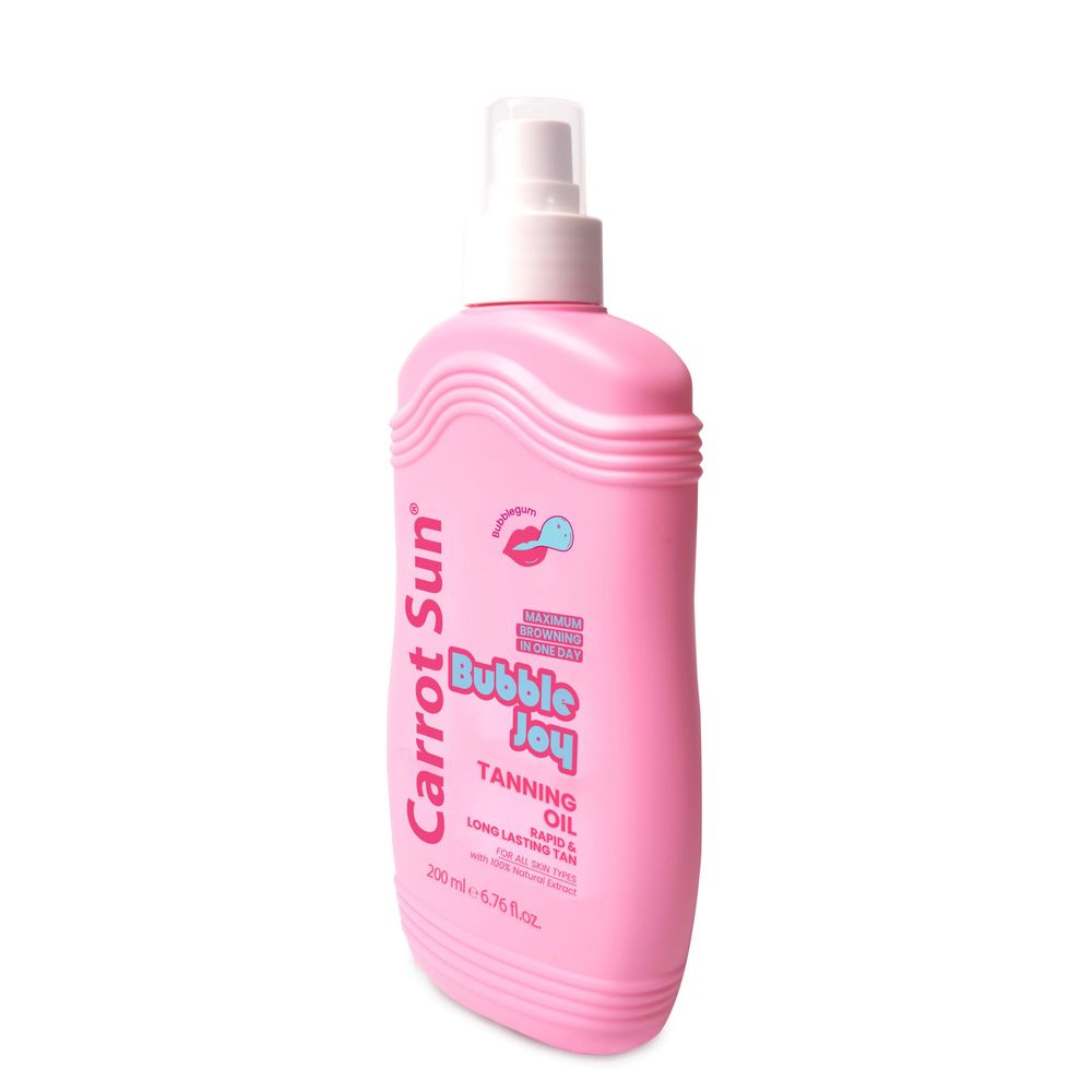 Carrot Sun - Bubble Joy Tanning Oil - 200 ml