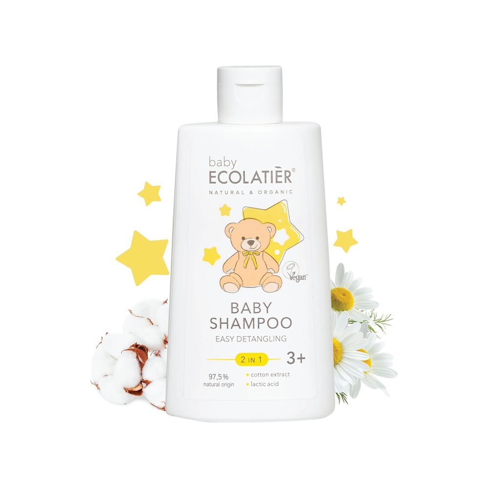Ecolatier - 2-in-1 Easy Detangling Baby Shampoo - 250 ml