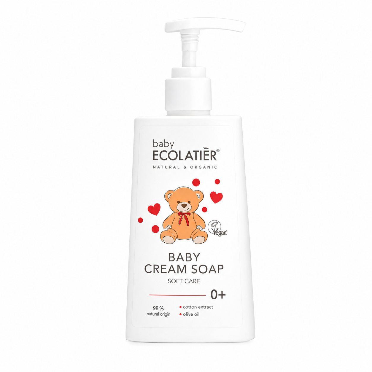 Ecolatier - Soft Care Baby Cream Soap - 250 ml