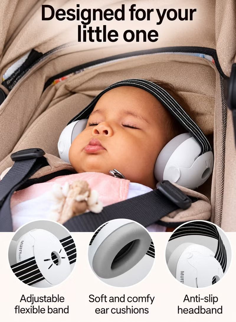 Alpine - Muffy Baby Ear Defenders - Black