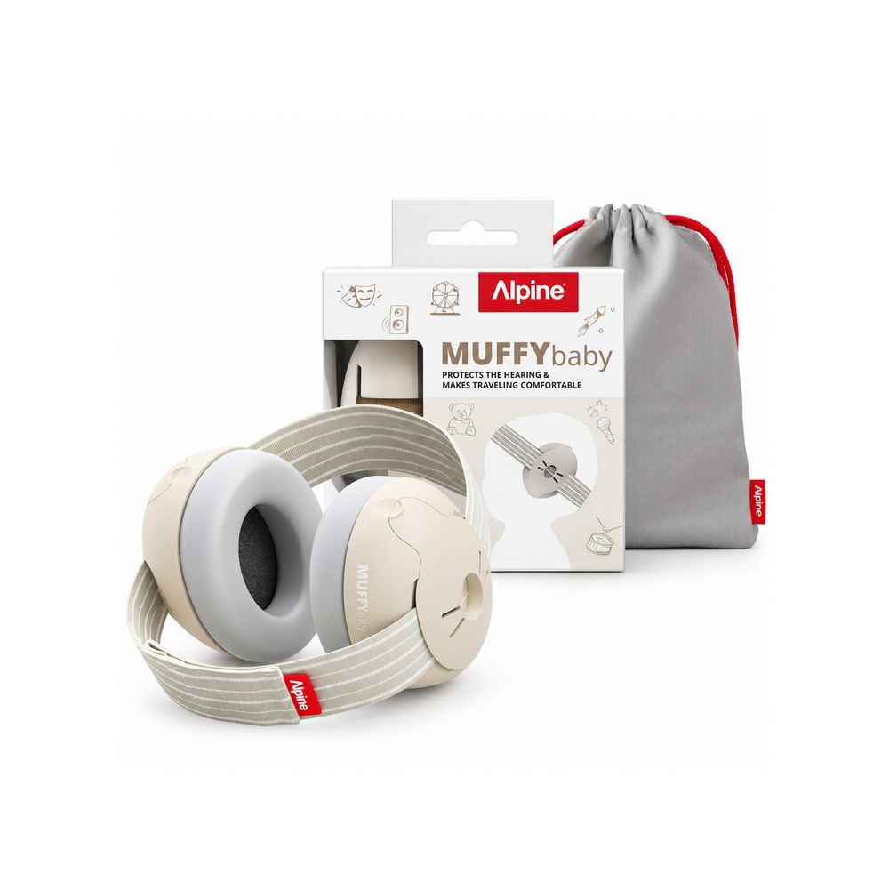 Alpine - Muffy Baby Ear Defender - Sand