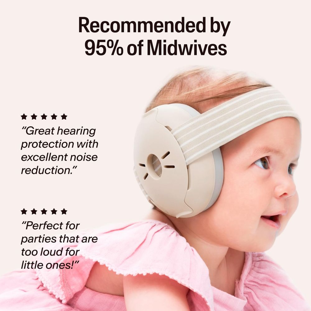 Alpine - Muffy Baby Ear Defender - Sand