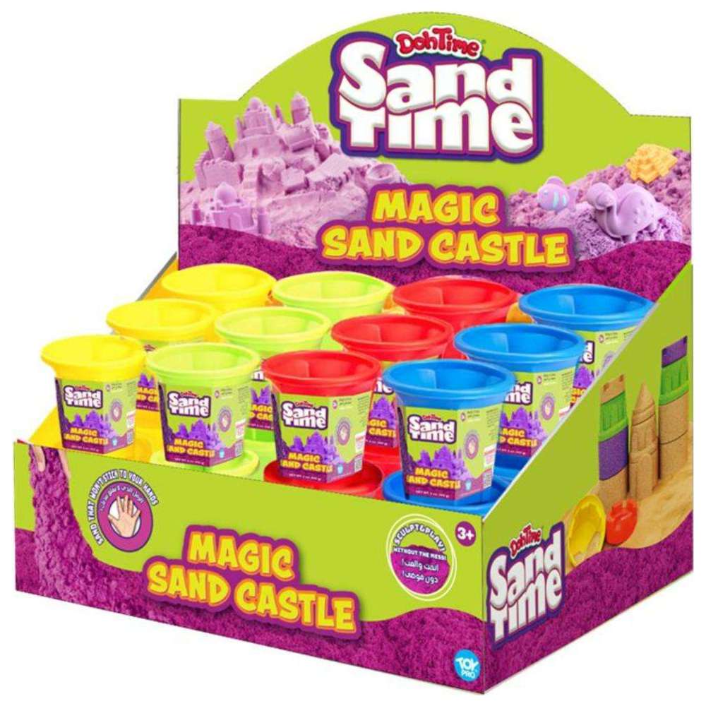 Dohtime - Magic Sand Castle - Color May Vary - 142 gm - 1 Pc