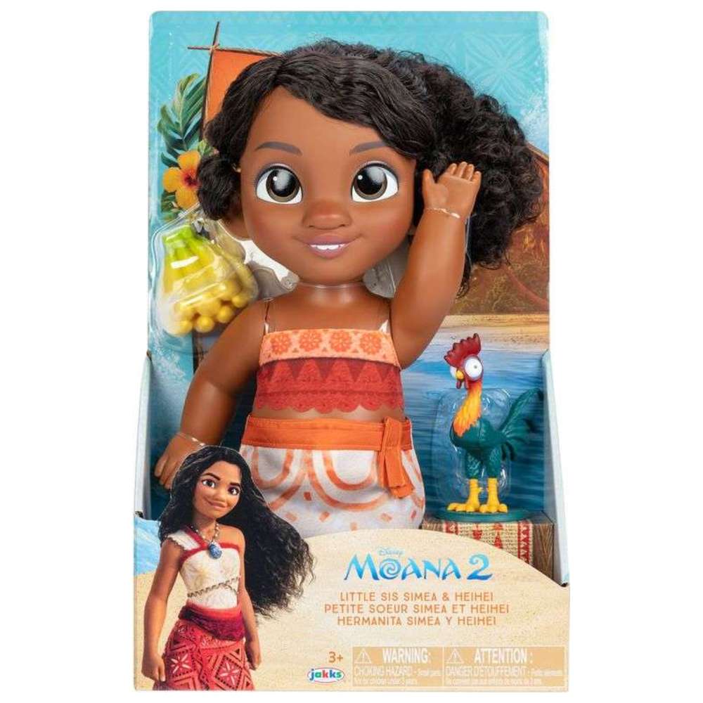 Disney - Moana 2 Young Character w/ Hei Hei - 3 Pcs