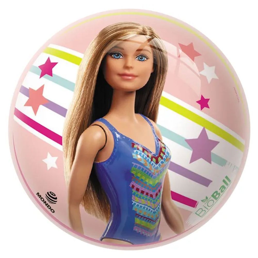 Mondo - PVC Barbie Ball - Style May Vary - 23 cm